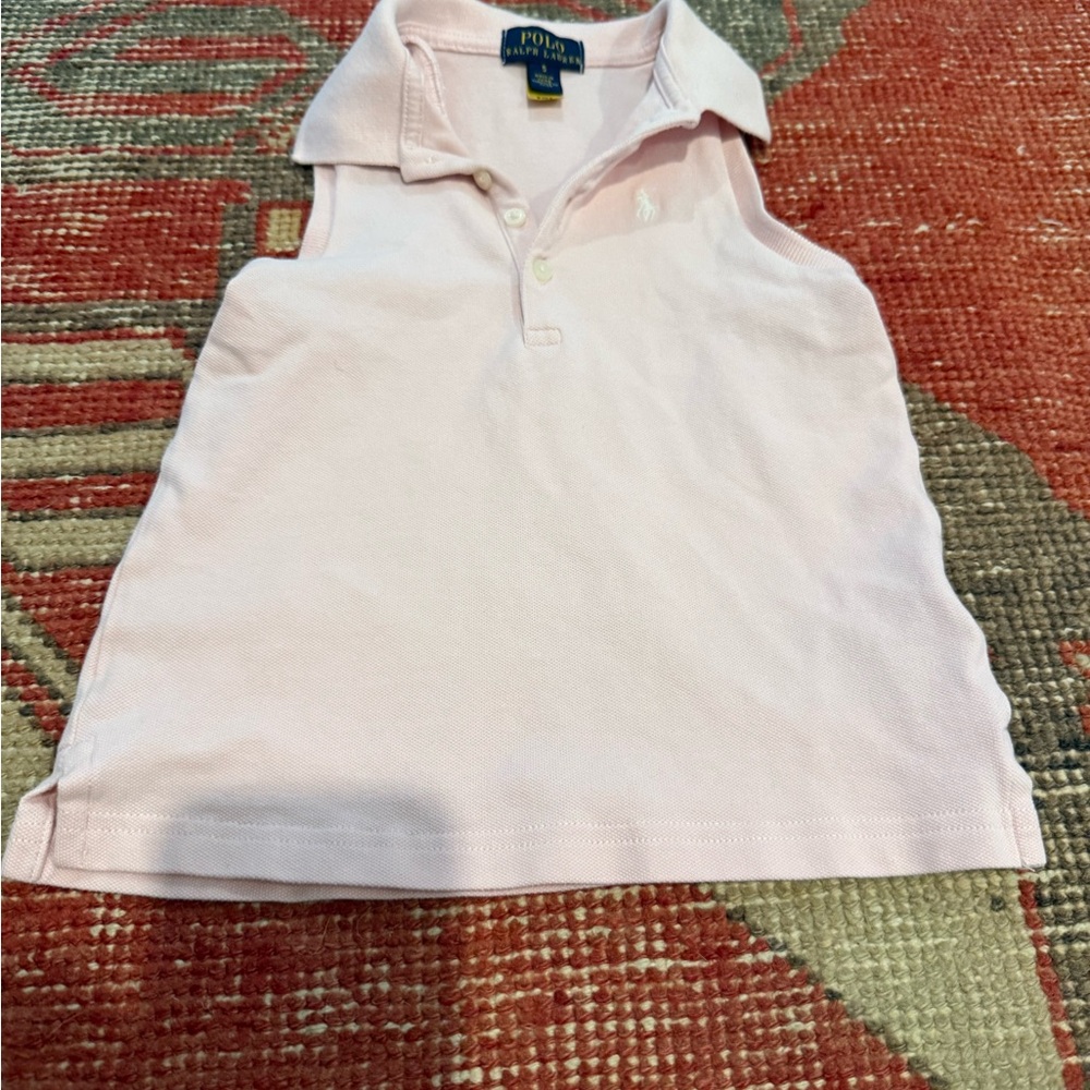 Polo by Ralph Lauren Light Pink Kids Polo Top